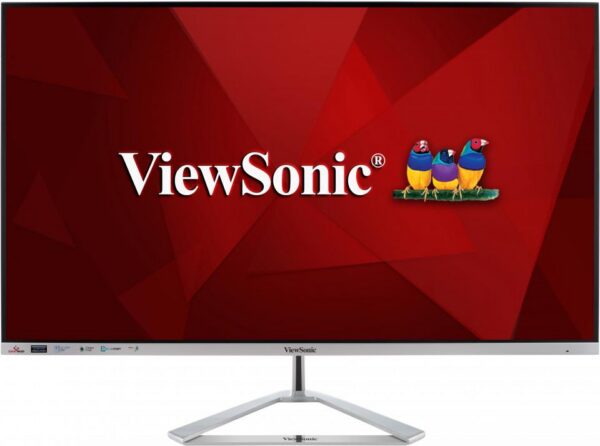 LCD Monitor VIEWSONIC VX3276-2K-MHD-2 32" Business Panel IPS 2560x1440 16:9 75Hz Matte Speakers Tilt Colour Silver VX3276-2K-MHD-2