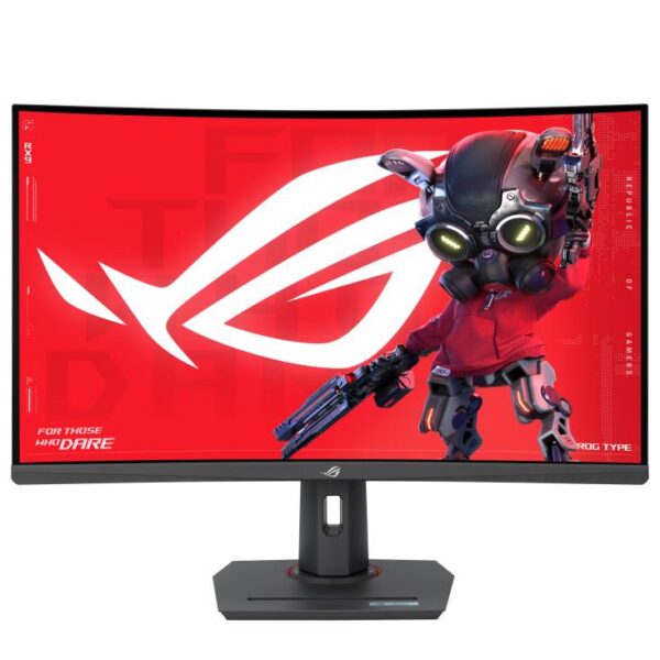 LCD Monitor ASUS ROG Strix XG32WCS 31.5" Gaming/Curved Panel VA 2560x1440 16:9 180Hz 1 ms Swivel Height adjustable Tilt 90LM0AC0-B01970