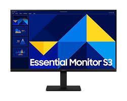 LCD Monitor SAMSUNG Essential Monitor S3 24" Panel IPS 1920x1080 16:9 100Hz 5 ms LS24D300GAUXEN