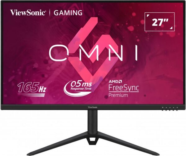 LCD Monitor VIEWSONIC VX2728J 27" Gaming Panel IPS 1920x1080 16:9 165Hz Matte 0.5 ms Speakers Swivel Pivot Height adjustable Tilt Colour Black VX2728J