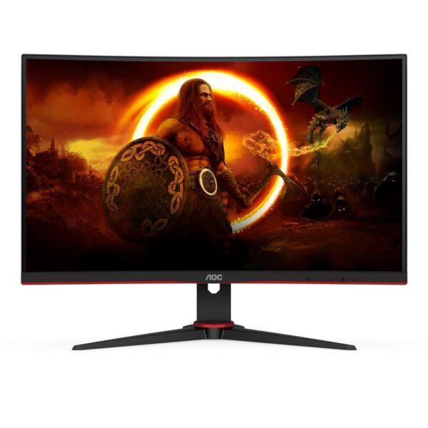 LCD Monitor AOC C27G2Z3/BK 27" Gaming/Curved Panel VA 1920x1080 16:9 240Hz Matte 1 ms Tilt C27G2Z3/BK