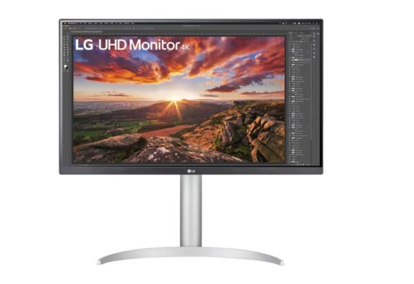 LCD Monitor LG 27UP850K-W 27" Gaming Panel IPS 3840x2160 16:9 60 Hz 5 ms Pivot Height adjustable Tilt Colour Black 27UP850K-W